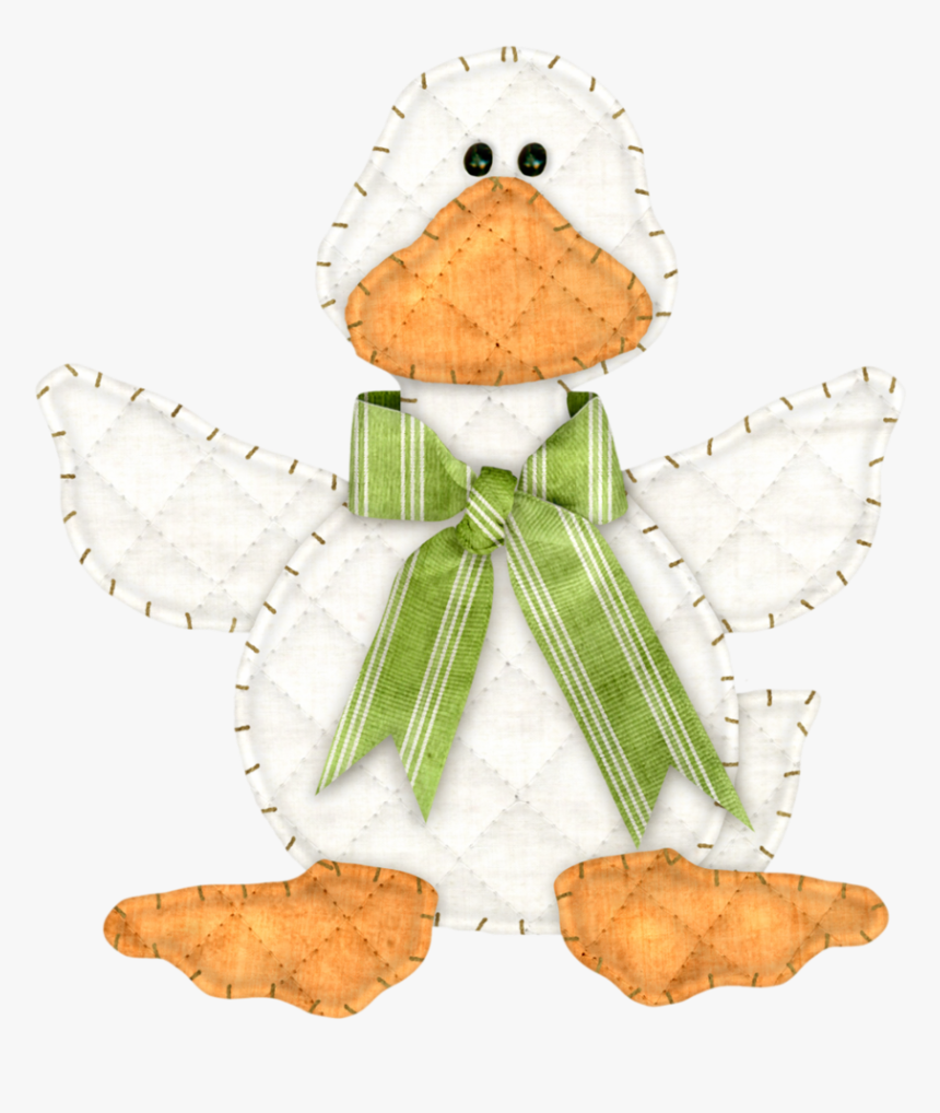 Duck Png Patchwork Clip - Appliqué, Transparent Png, Free Download