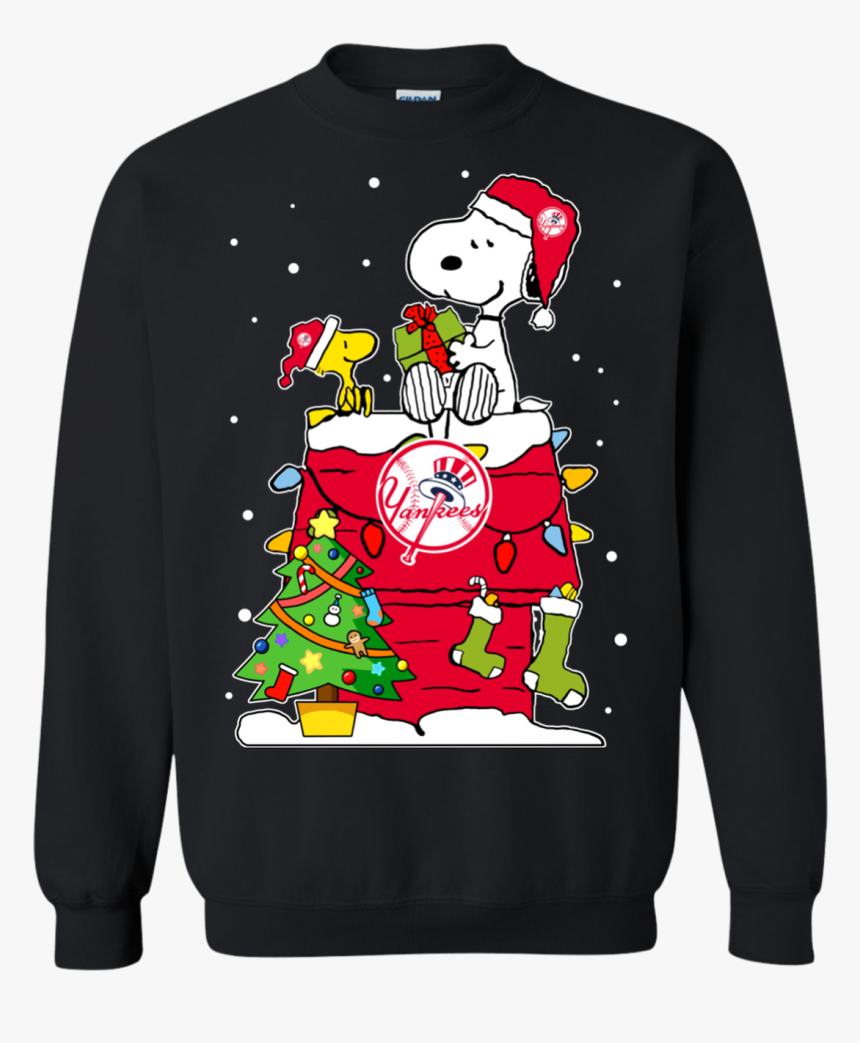 New York Yankees Snoopy Ugly Christmas Sweaters Shirts - Logos And Uniforms Of The New York Yankees, HD Png Download, Free Download