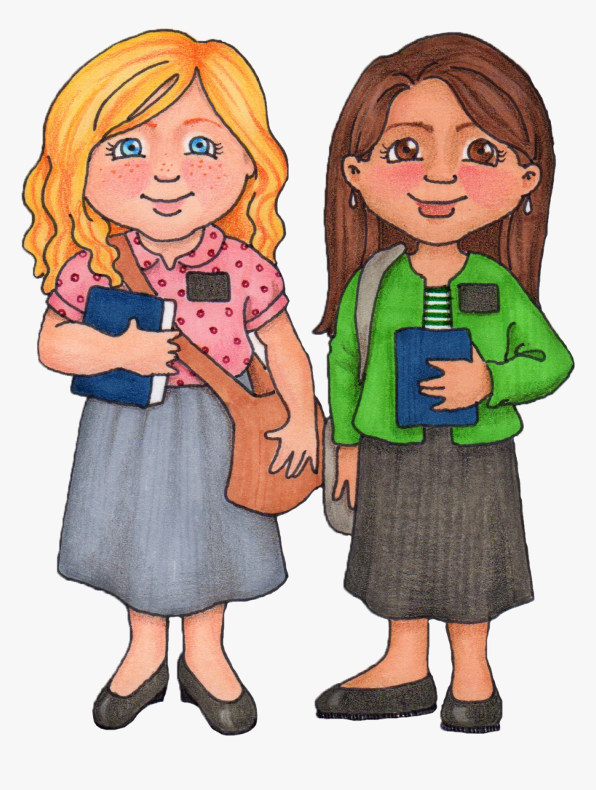 Sister Clipart - Sister Clipart - Missionary Lds Clipart, HD Png Download, Free Download