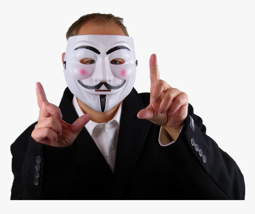 Guy, Fawkes, Mask, London, Vendetta, Man, Anonymus - Mask, HD Png Download, Free Download