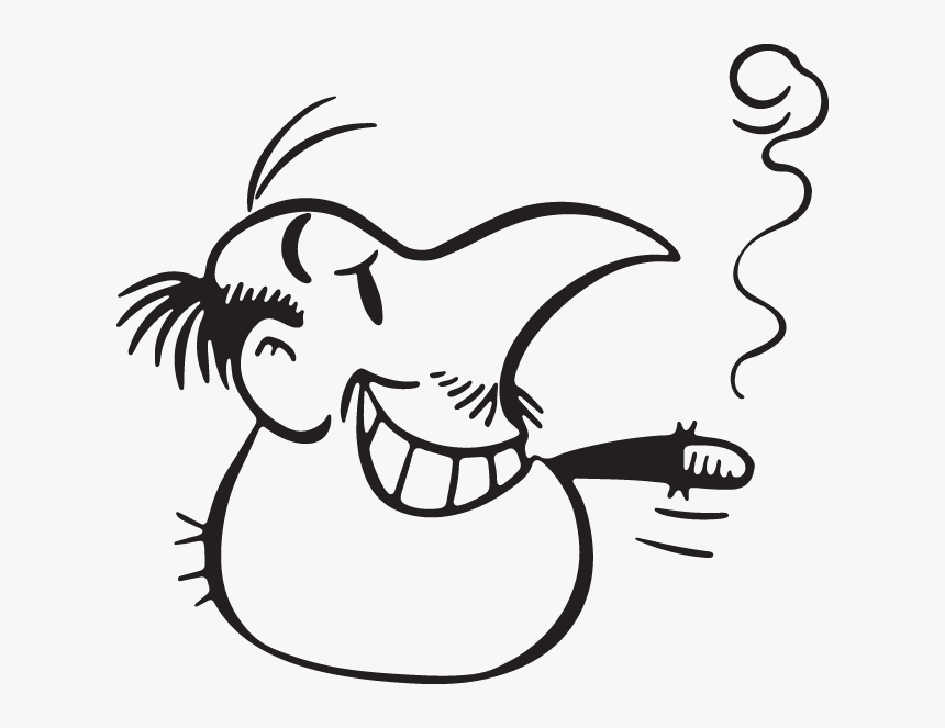 Clip Art Man With Cigar - Cartoon, HD Png Download, Free Download