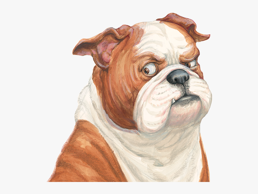 31 - Old English Bulldog Cartoon, HD Png Download, Free Download