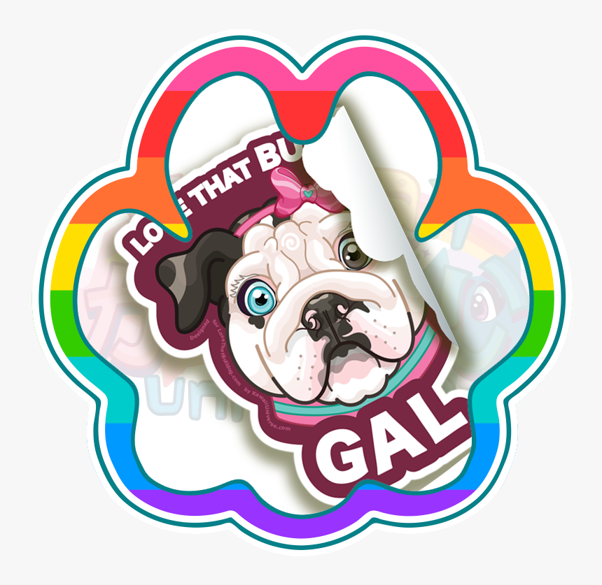 English Bulldog Clipart Kawaii, HD Png Download, Free Download