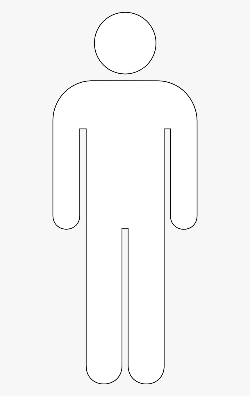 White Stick Figure Png, Transparent Png, Free Download