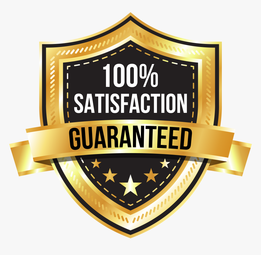 100 Satisfaction Guarantee Png, Transparent Png, Free Download