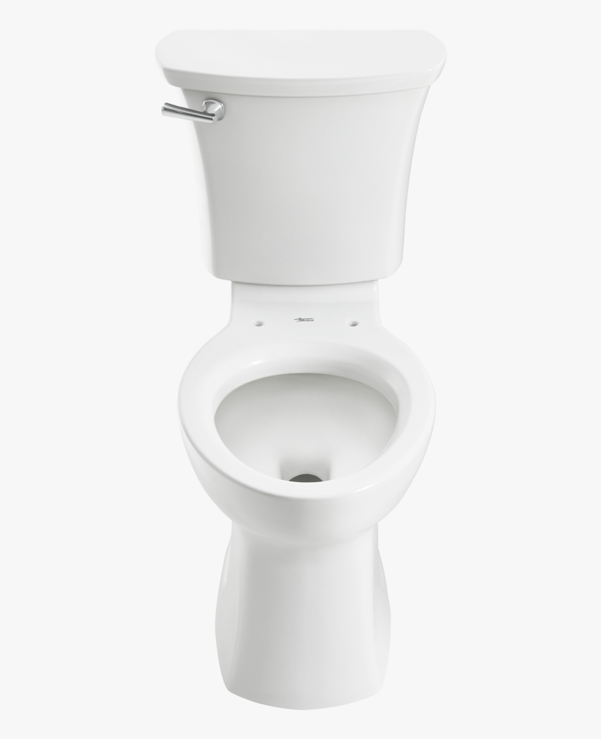 Edgemere Elongated Toilet In White - Front View Of Wc, HD Png Download, Free Download