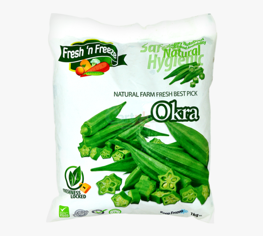 Fresh "n Freeze Okra 1kg - Fuji Fresh & Freez, HD Png Download, Free Download