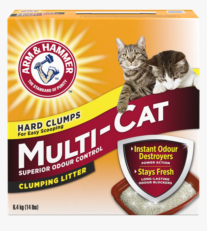 Product - Arm And Hammer Multi Cat Litter, HD Png Download, Free Download