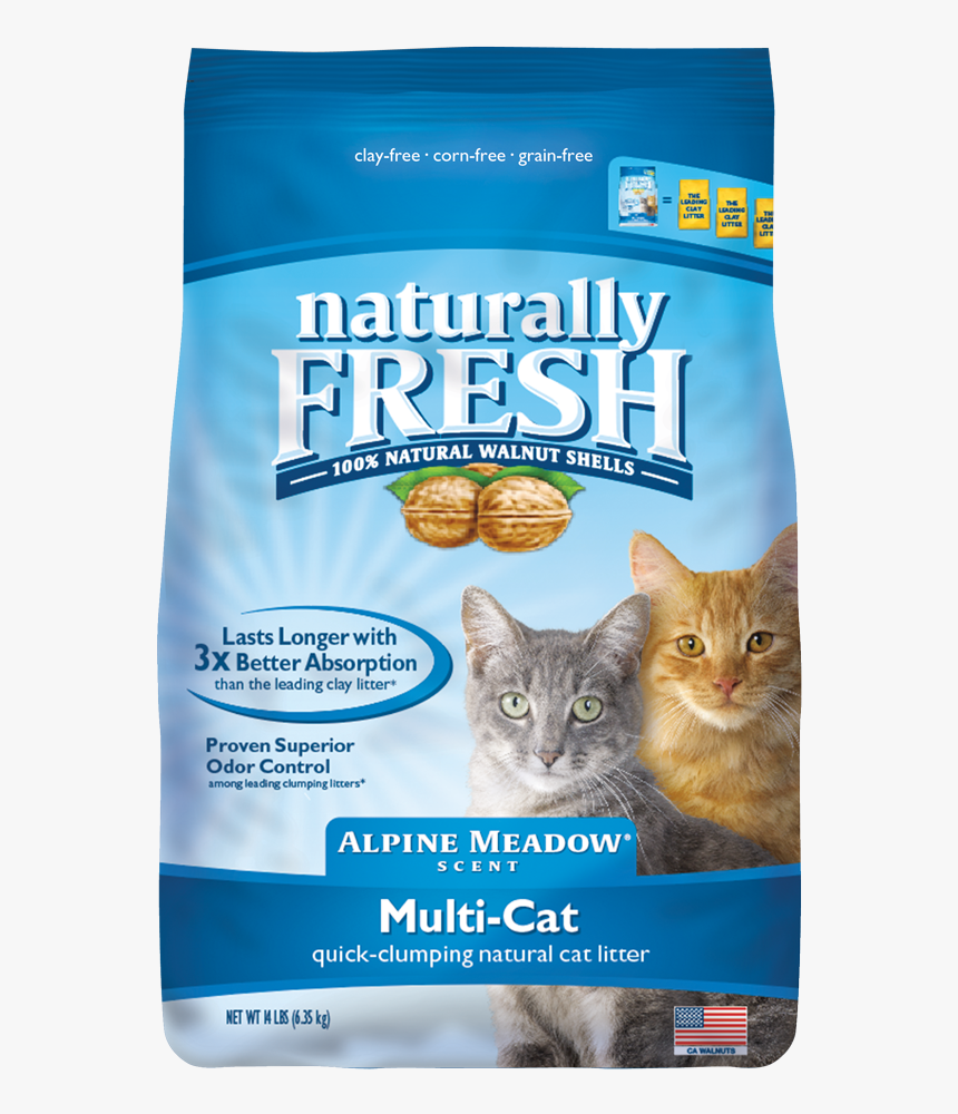 Naturally Fresh Litter Multi Cat, HD Png Download, Free Download