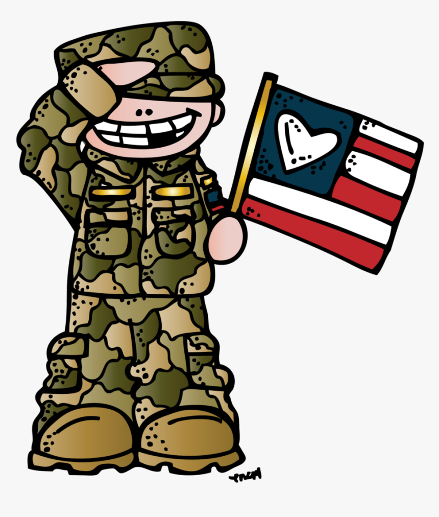 Veterans Clip Art Superhero Clipart - Melonheadz Veterans Day Clipart, HD Png Download, Free Download