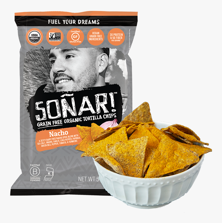 Soñar Grain Free Organic Tortilla Chips, HD Png Download, Free Download