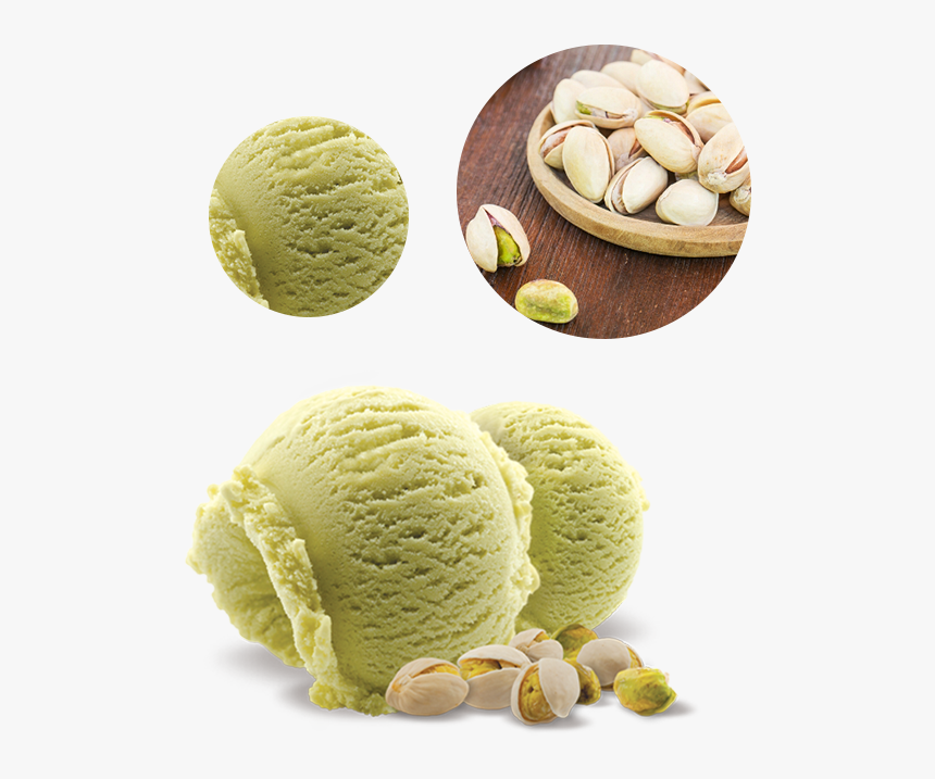 Kem Dao Lac1 - Pistachio Ice Cream Scoop, HD Png Download, Free Download