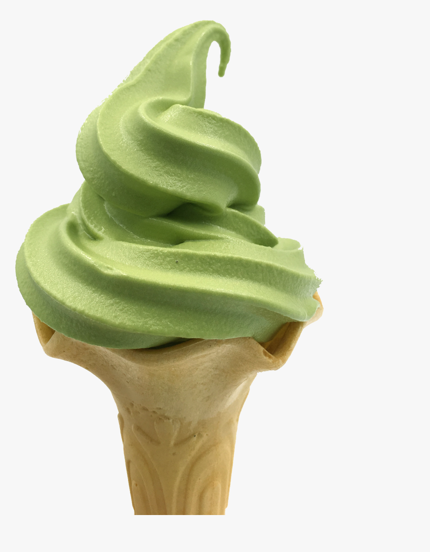 Pistachio Ice Cream Biscuit Roll Matcha - Green Tea Ice Cream Png, Transparent Png, Free Download