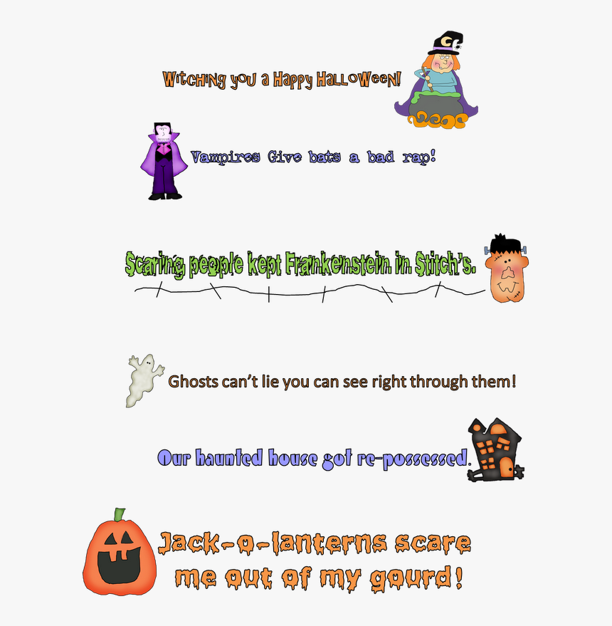 Halloween Sayings For Kids, HD Png Download, Free Download