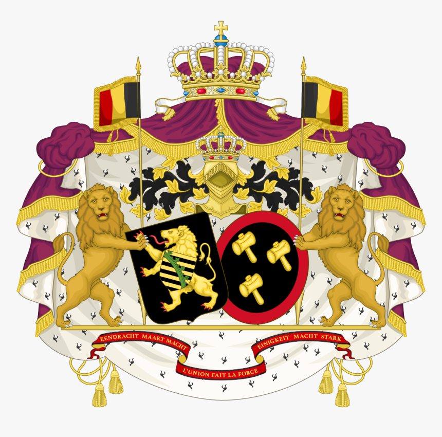 King Philippe Of Belgium Coat Of Arms, HD Png Download, Free Download