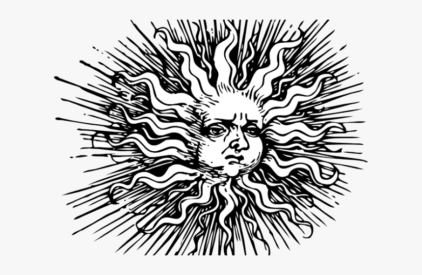 Transparent Sun Block Clipart - Black And White Medieval, HD Png Download, Free Download