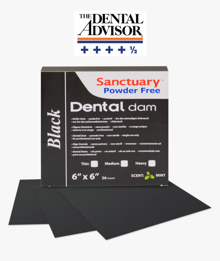 Sanctuary Dental Dam Black, HD Png Download, Free Download