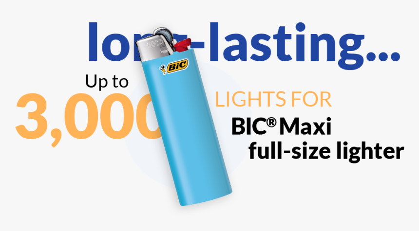 Blue Lighter And Text Up To 3,000 Lights - Electric Blue, HD Png Download, Free Download