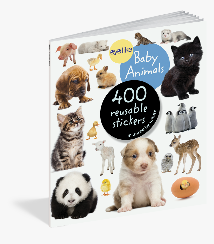 Baby Animals Sticker Book, HD Png Download, Free Download