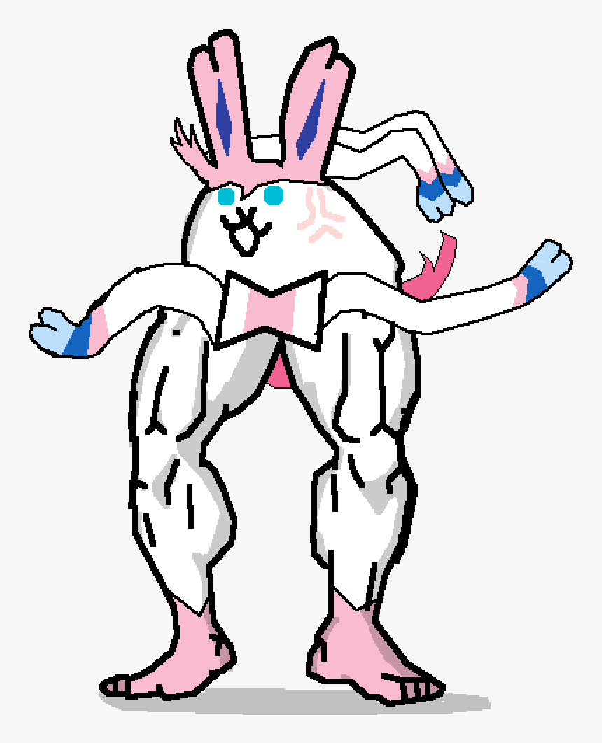 Transparent Sylveon Png - Battle Cats Leg Cat, Png Download, Free Download