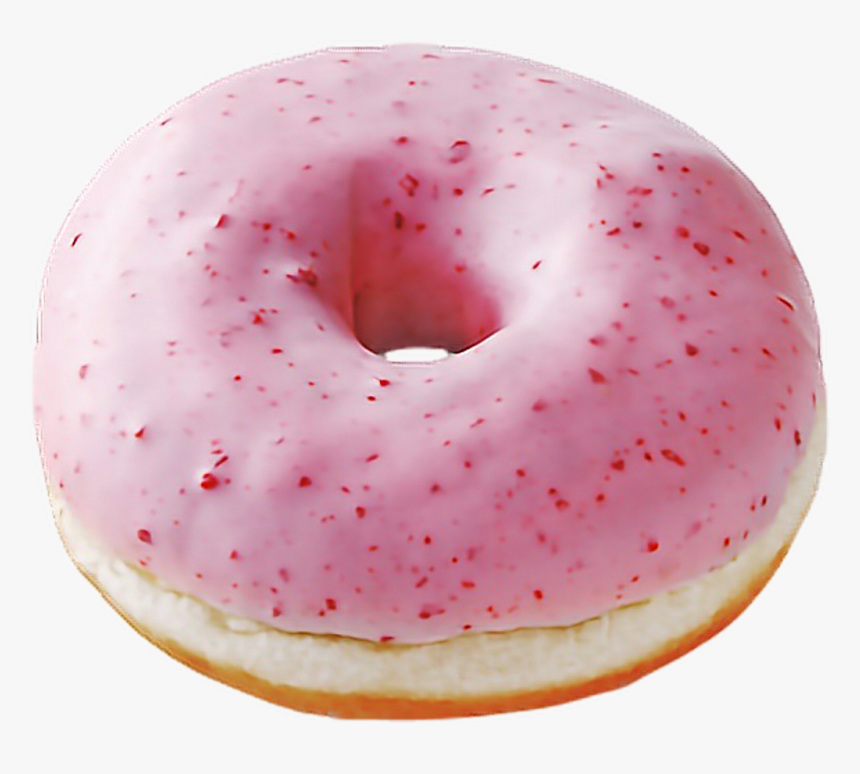 Donut Png Transparent - Transparent Pink Food Png, Png Download, Free Download