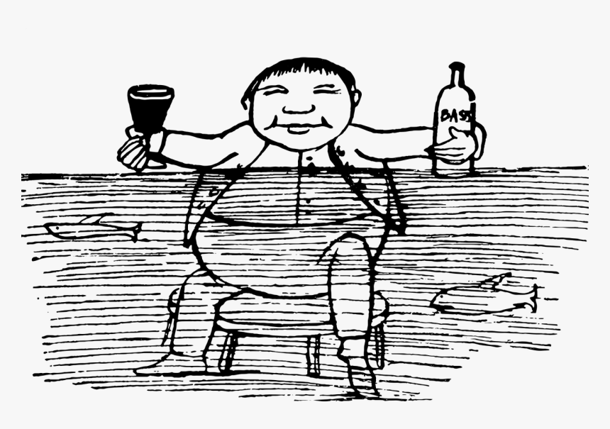 Transparent Vintage Shape Png - Drinking In Public Cartoon, Png Download, Free Download