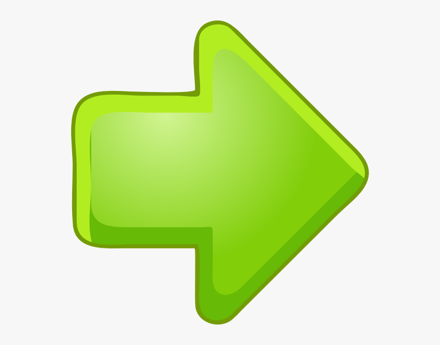 Click Here Arrow Png - Grüner Pfeil Nach Rechts, Transparent Png, Free Download