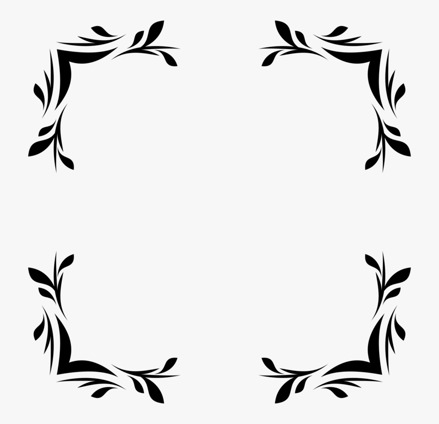 Line Art,plant,stencil, HD Png Download, Free Download