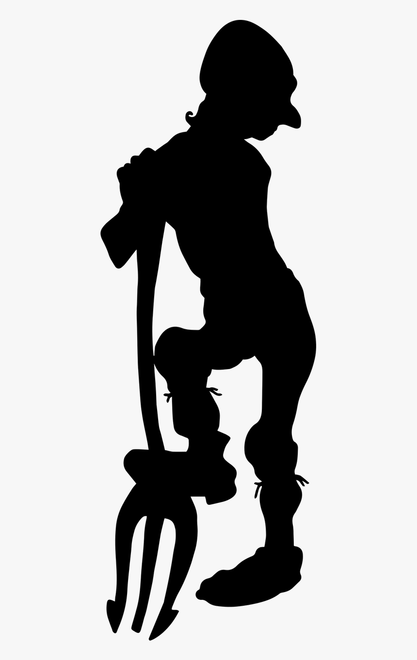 Silhouette Black Shape Free Picture - Silhouette, HD Png Download, Free Download