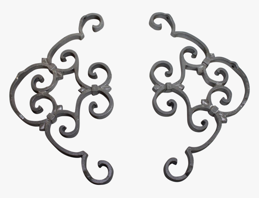 Vintage Ornate Cast Aluminum Decorative Ornate Corner - Sofa Tables, HD Png Download, Free Download
