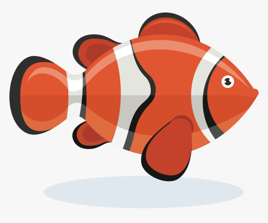 Clipart Black And White Download Anglerfish Drawing - Clownfish Clipart, HD Png Download, Free Download