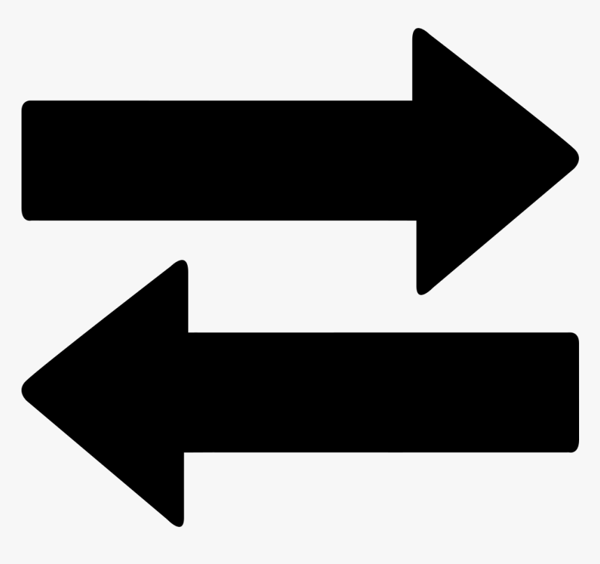 Transparent Two Way Arrow Png - Flechas Para Ambos Lados, Png Download, Free Download