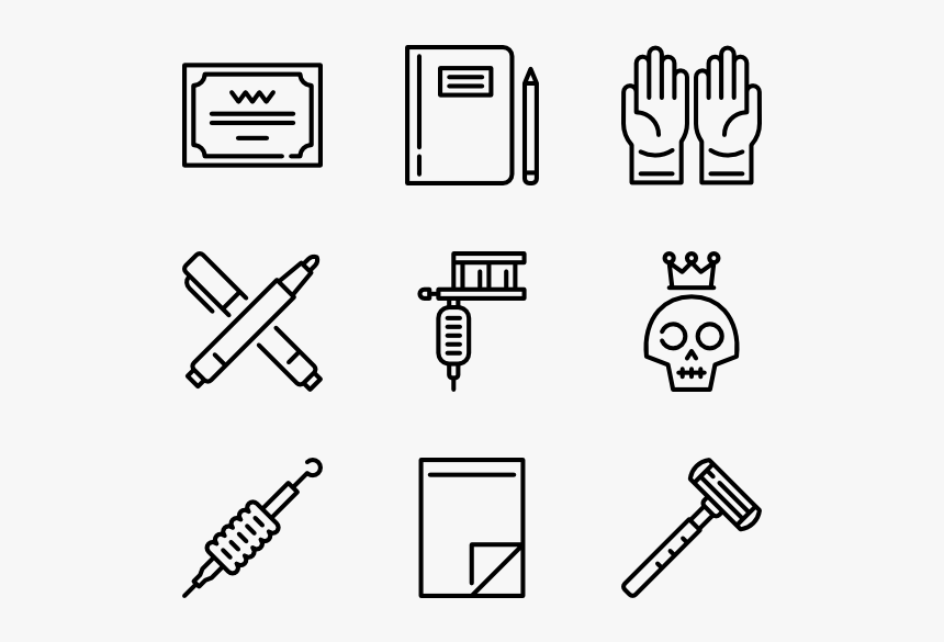 Tattoo Needle Png - Laundry Icons Png, Transparent Png, Free Download