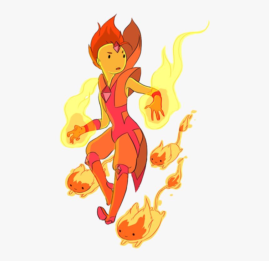 Flame Prince With Flambits - Adventure Time Flame Prince, HD Png Download.....