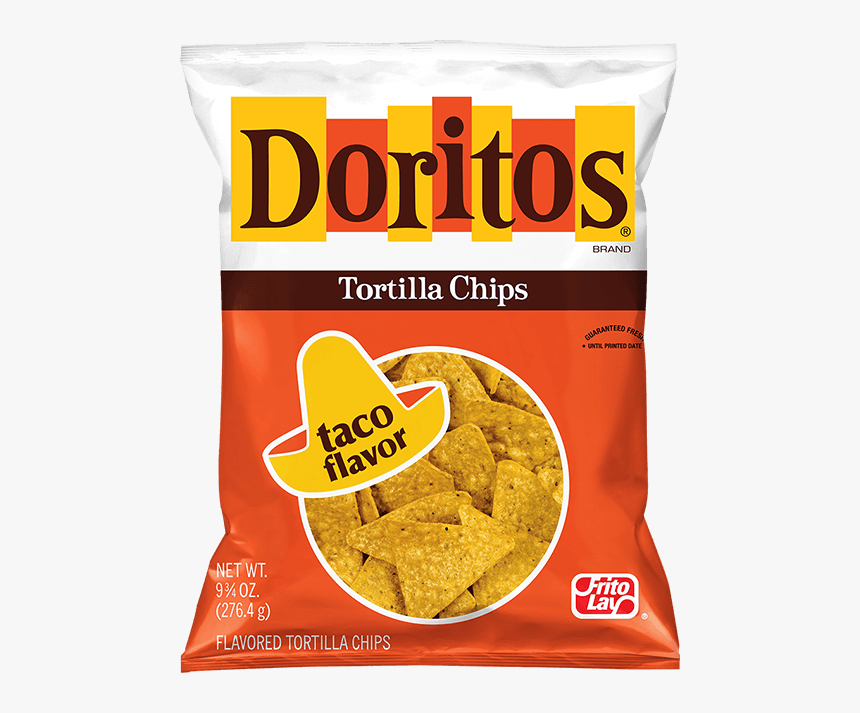 Doritos® Taco Flavored Tortilla Chips - Dorito Taco Flavor Chips, HD Png Download, Free Download