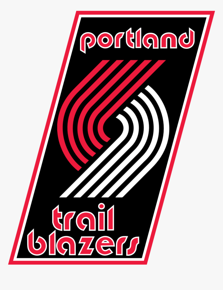 Retro Portland Trail Blazers Logo, HD Png Download, Free Download