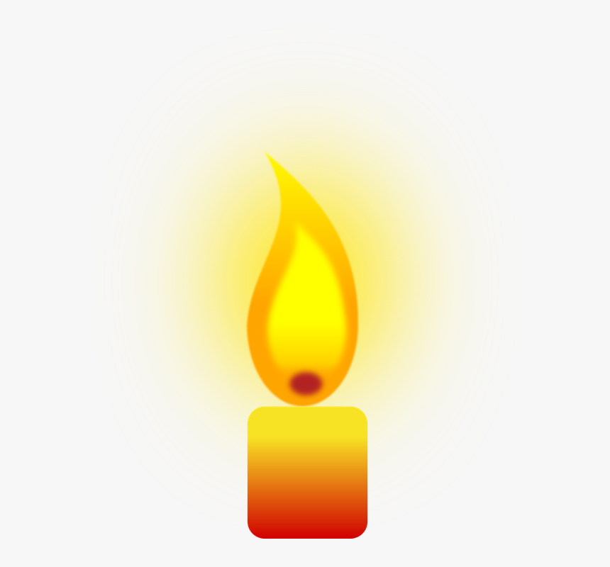 Flame - Flama De Una Vela, HD Png Download, Free Download