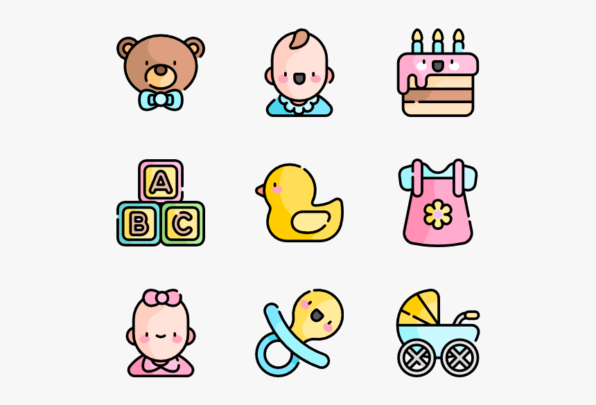 Baby Shower - Baby Boy Icon, HD Png Download, Free Download