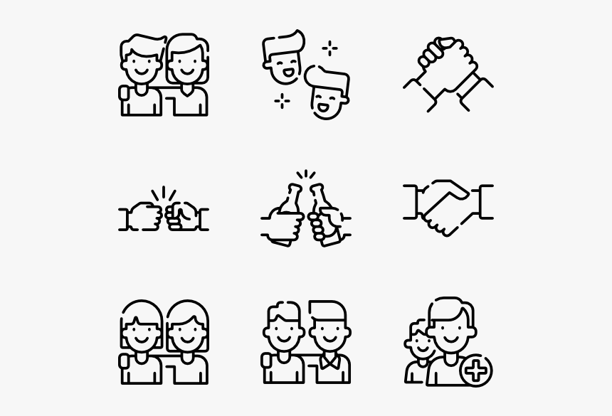 Friendship - Fathers Day Icon Png, Transparent Png, Free Download