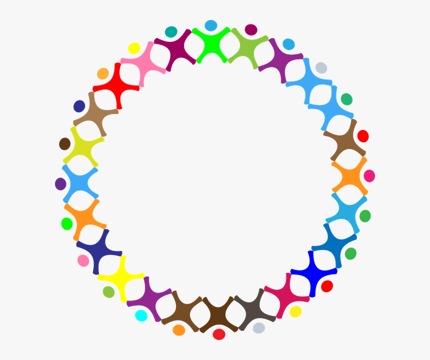 Boy, Girl, Frame, Emblem, Gender, Icon, Insignia, Human - People In Circle Transparent, HD Png Download, Free Download