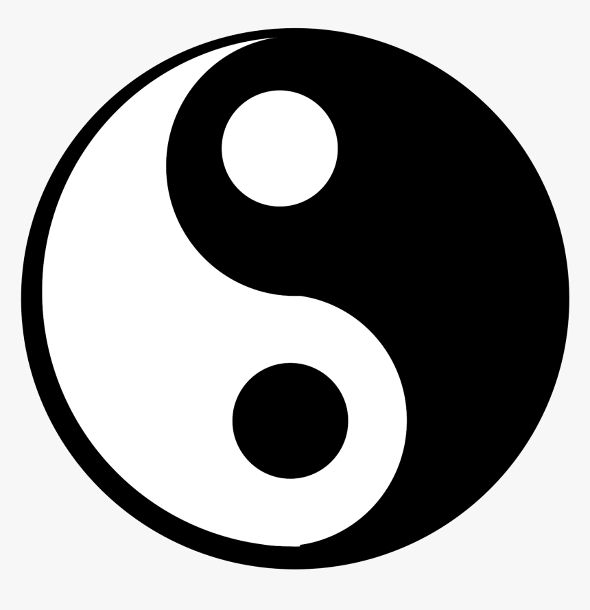 Jing Jang Clip Arts - Jing Y El Yang Png, Transparent Png, Free Download
