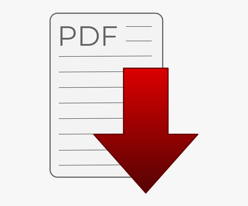 Download Pdf, Pdf, Symbol, Download, Icon, Red, Button - राम मनोहर लोहिया अवध विश्वविद्यालय परिणाम 2019, HD Png Download, Free Download