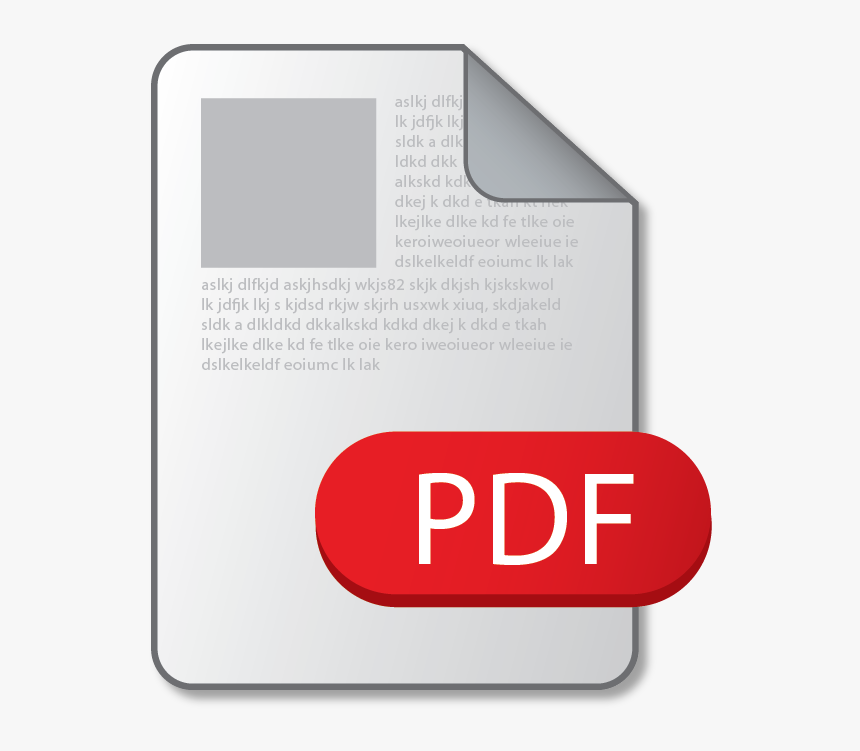 Png A Pdf - Pdf Document Image Png, Transparent Png, Free Download