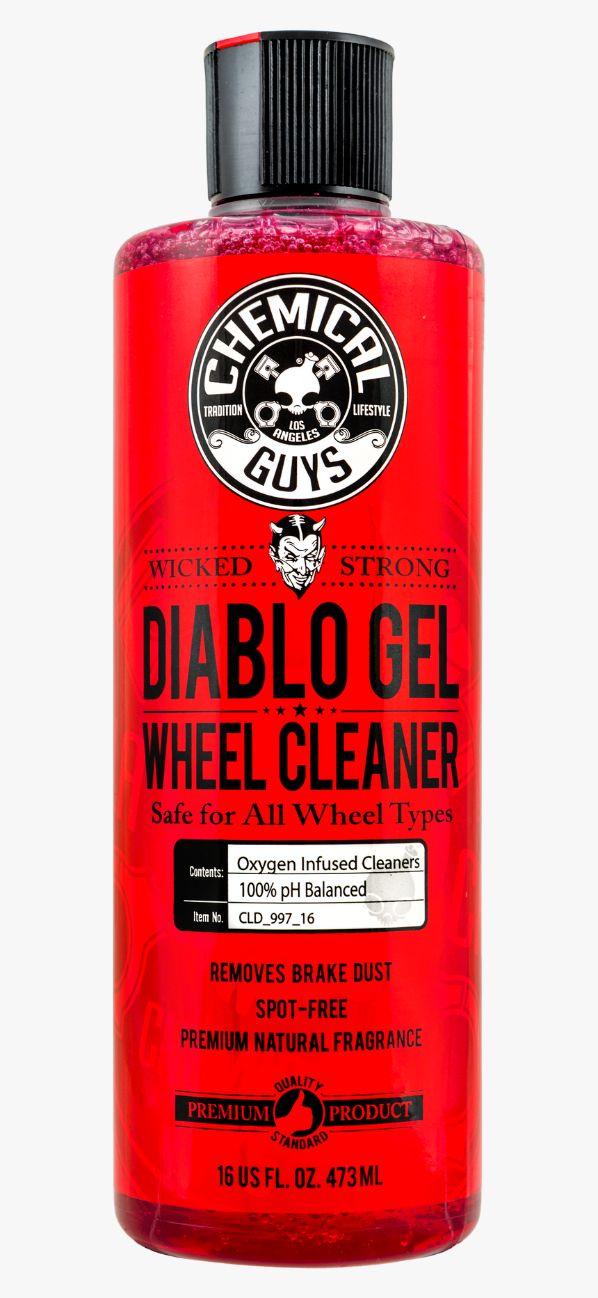 Diablo Gel Oxygen Infused Foam Wheel And Rim Cleaner - Chemical Brothers Wheel Cleaner, HD Png Download, Free Download