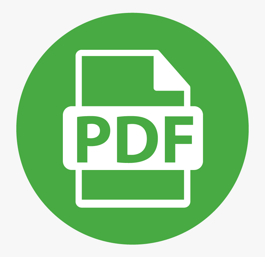 Web Icon Pdf - Pdf Logo Png Green, Transparent Png, Free Download