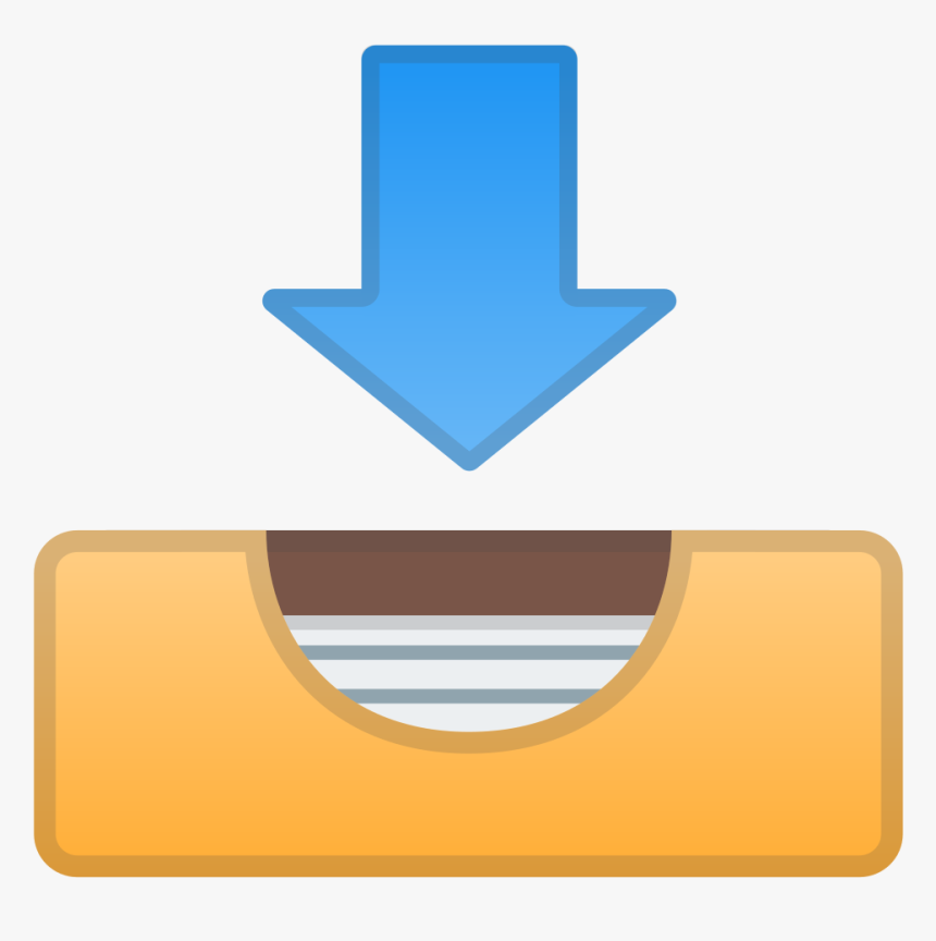 Inbox Tray Icon - Inbox Emoji Icon, HD Png Download, Free Download