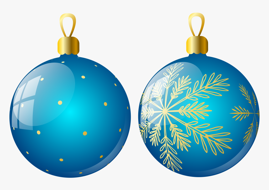 Ornament Clipart Blue Christmas Wreath - Christmas Tree Ornaments Png, Transparent Png, Free Download