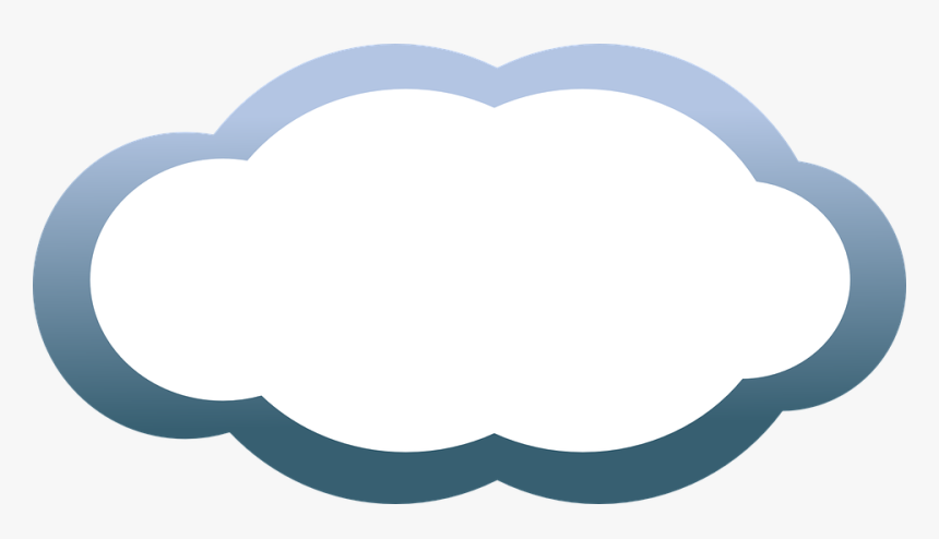 Nube, Clima, Niebla, Misty, Azul, Blanco - Heart, HD Png Download, Free Download