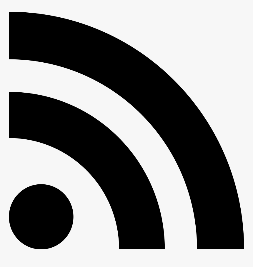 Image Rss Logo Icon Free - Rss Icon Png White, Transparent Png, Free Download