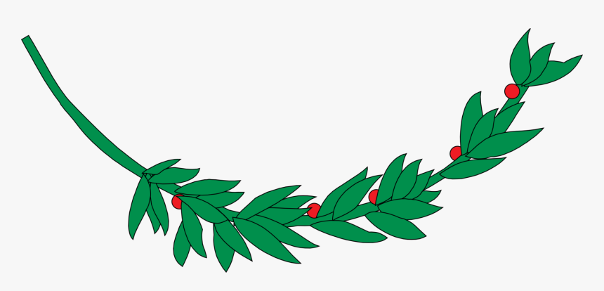Laurel Drawing Christmas - Laureles Png, Transparent Png, Free Download